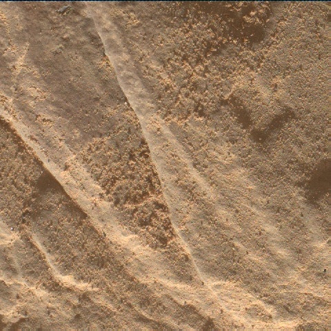 Nasa's Mars rover Curiosity acquired this image using its Mars Hand Lens Imager (MAHLI) on Sol 2482