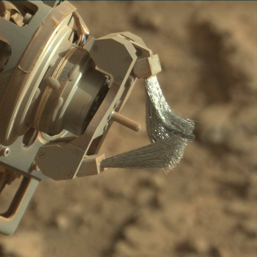 Nasa's Mars rover Curiosity acquired this image using its Mast Camera (Mastcam) on Sol 2483