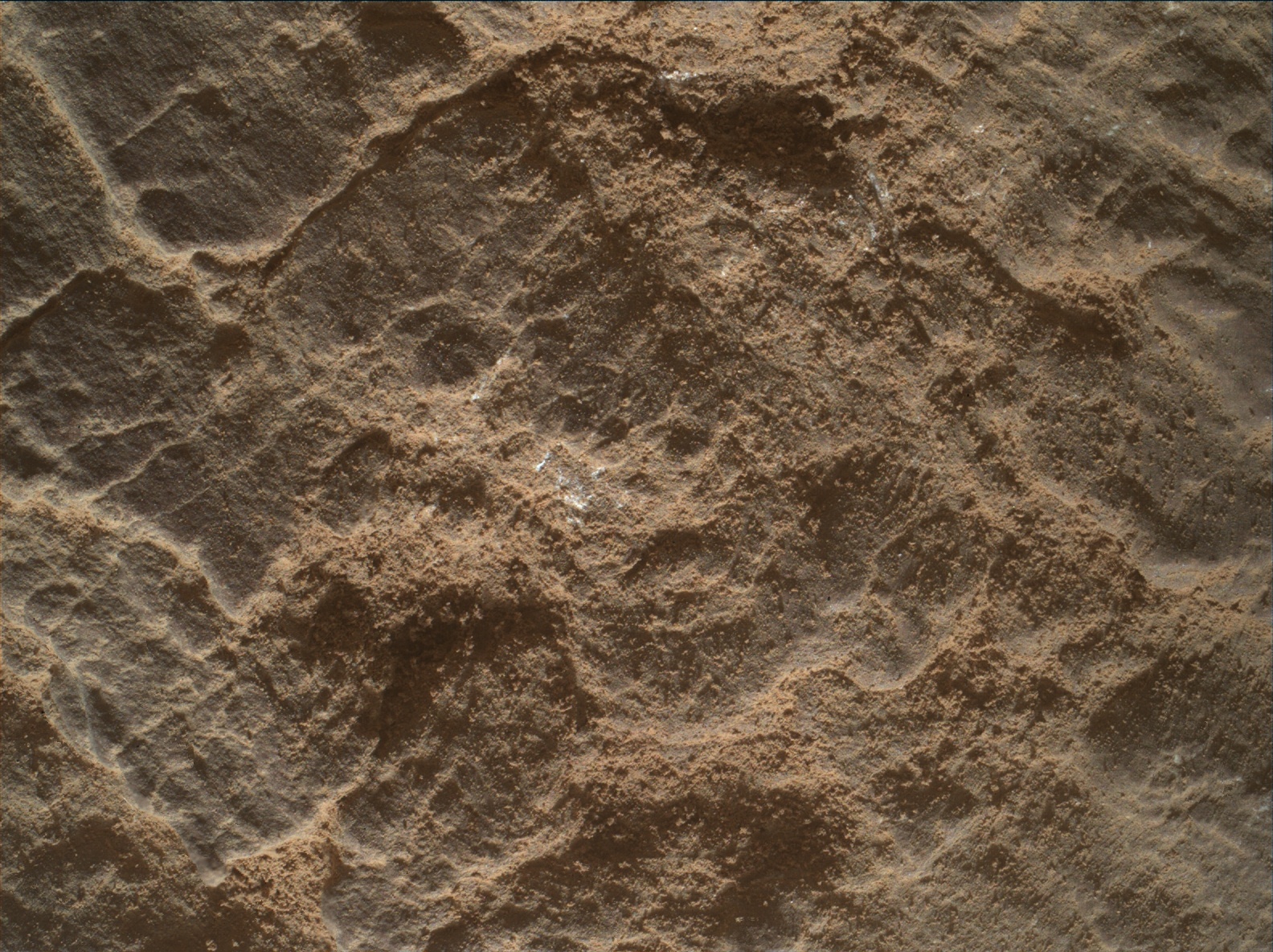 Nasa's Mars rover Curiosity acquired this image using its Mars Hand Lens Imager (MAHLI) on Sol 2484