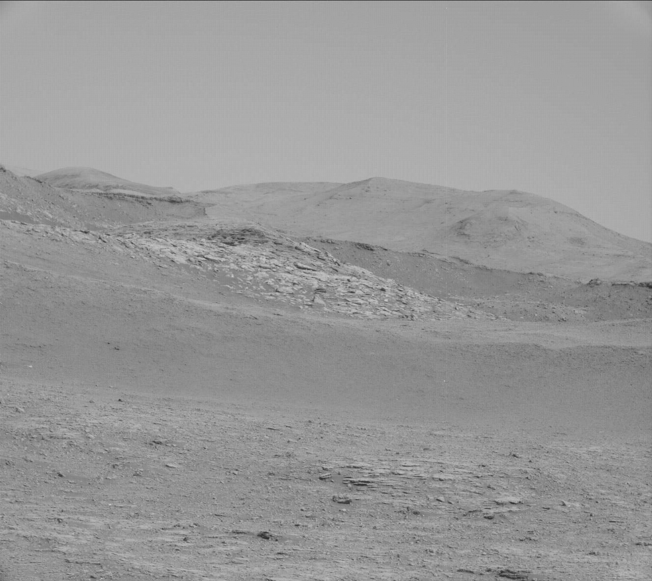 Nasa's Mars rover Curiosity acquired this image using its Mast Camera (Mastcam) on Sol 2485