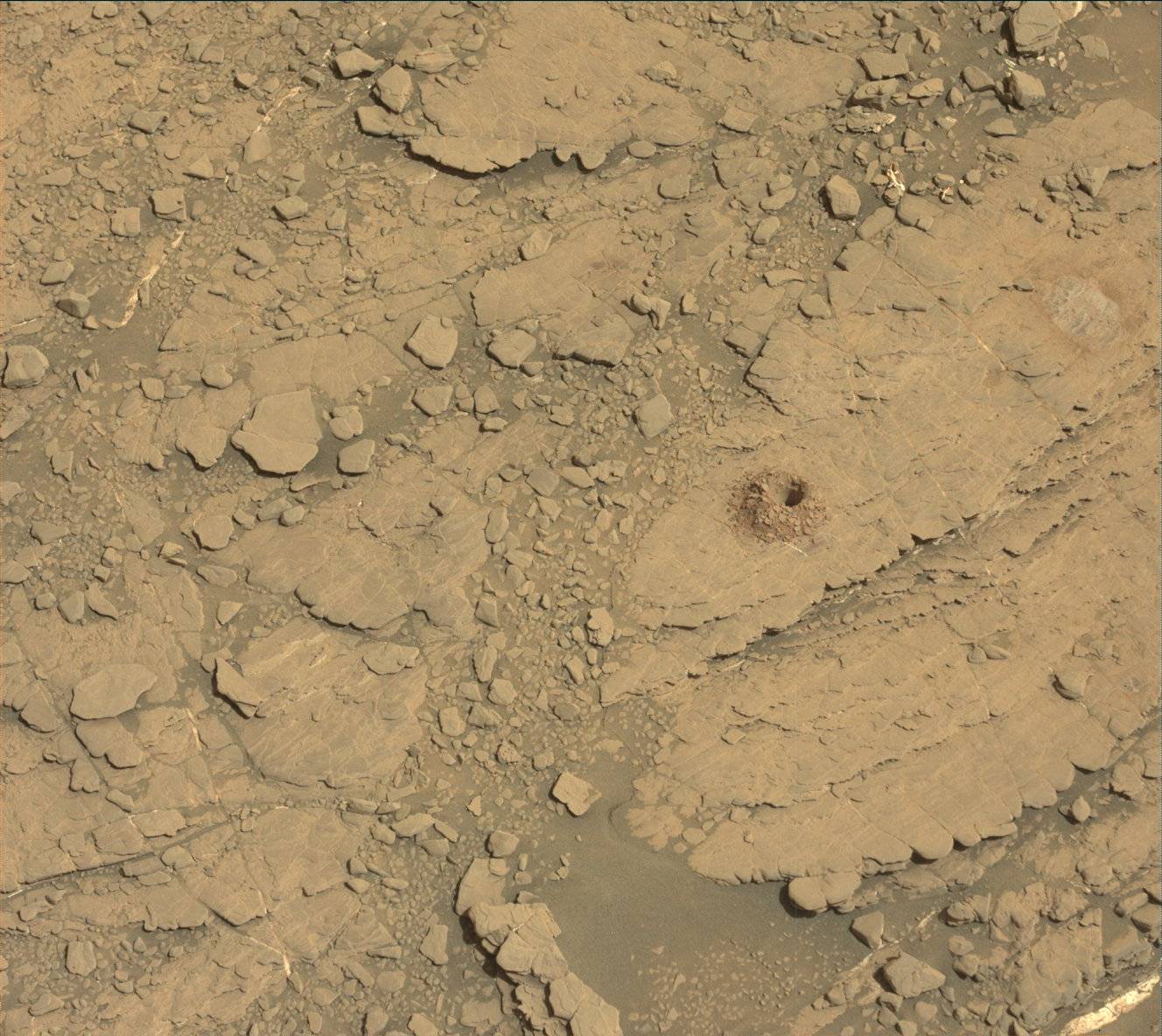 Nasa's Mars rover Curiosity acquired this image using its Mast Camera (Mastcam) on Sol 2486
