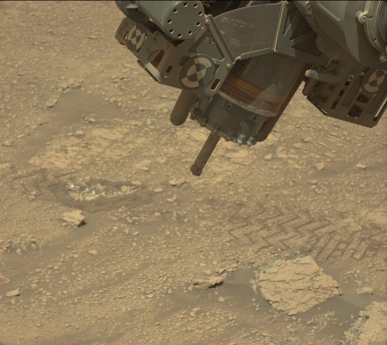 Nasa's Mars rover Curiosity acquired this image using its Mast Camera (Mastcam) on Sol 2486