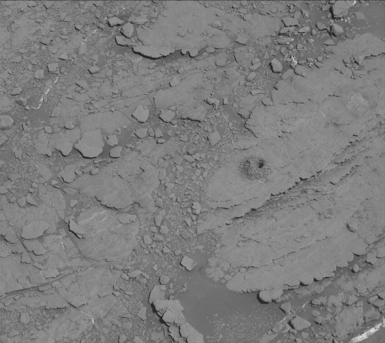 Nasa's Mars rover Curiosity acquired this image using its Mast Camera (Mastcam) on Sol 2487