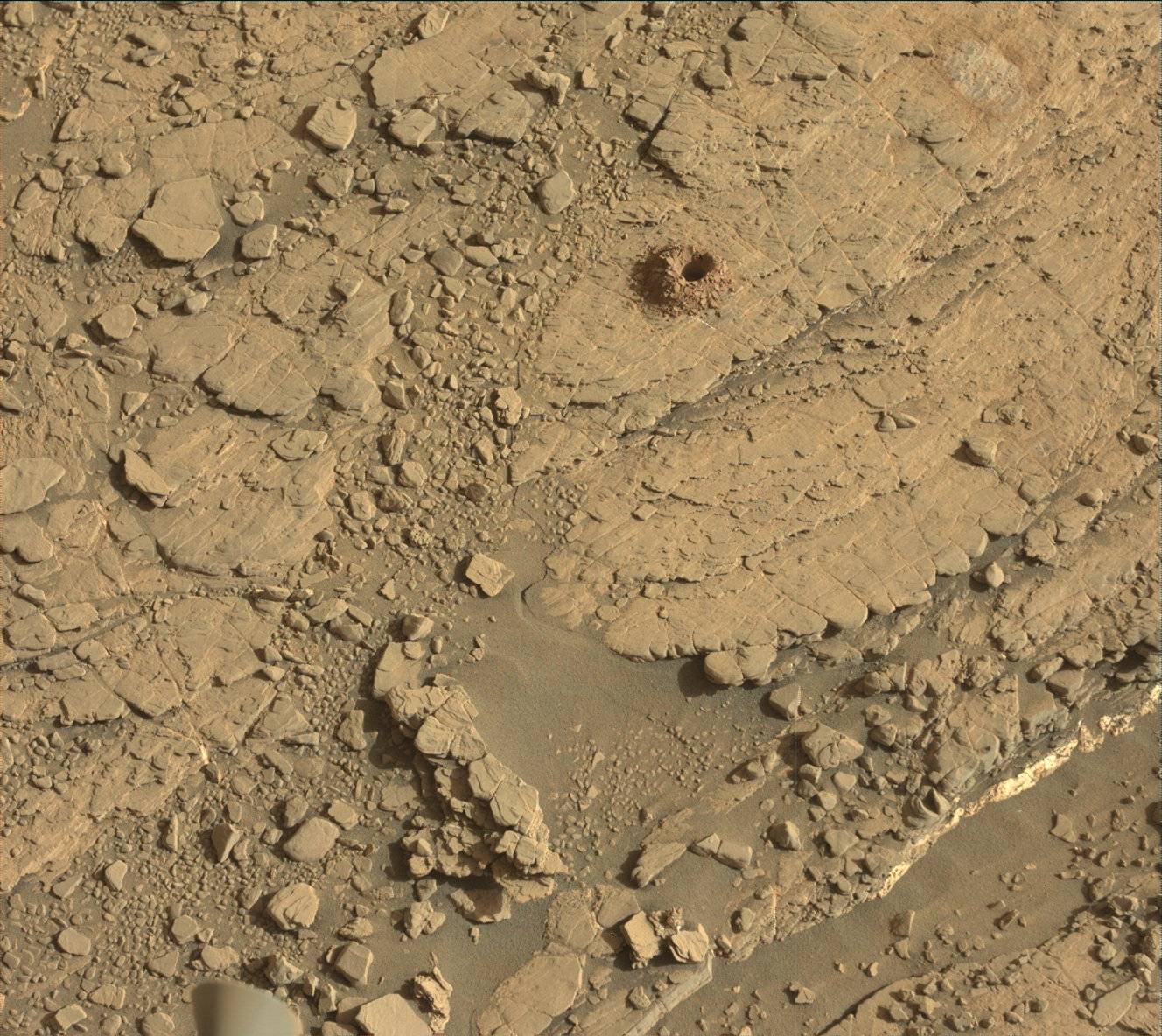 Nasa's Mars rover Curiosity acquired this image using its Mast Camera (Mastcam) on Sol 2490