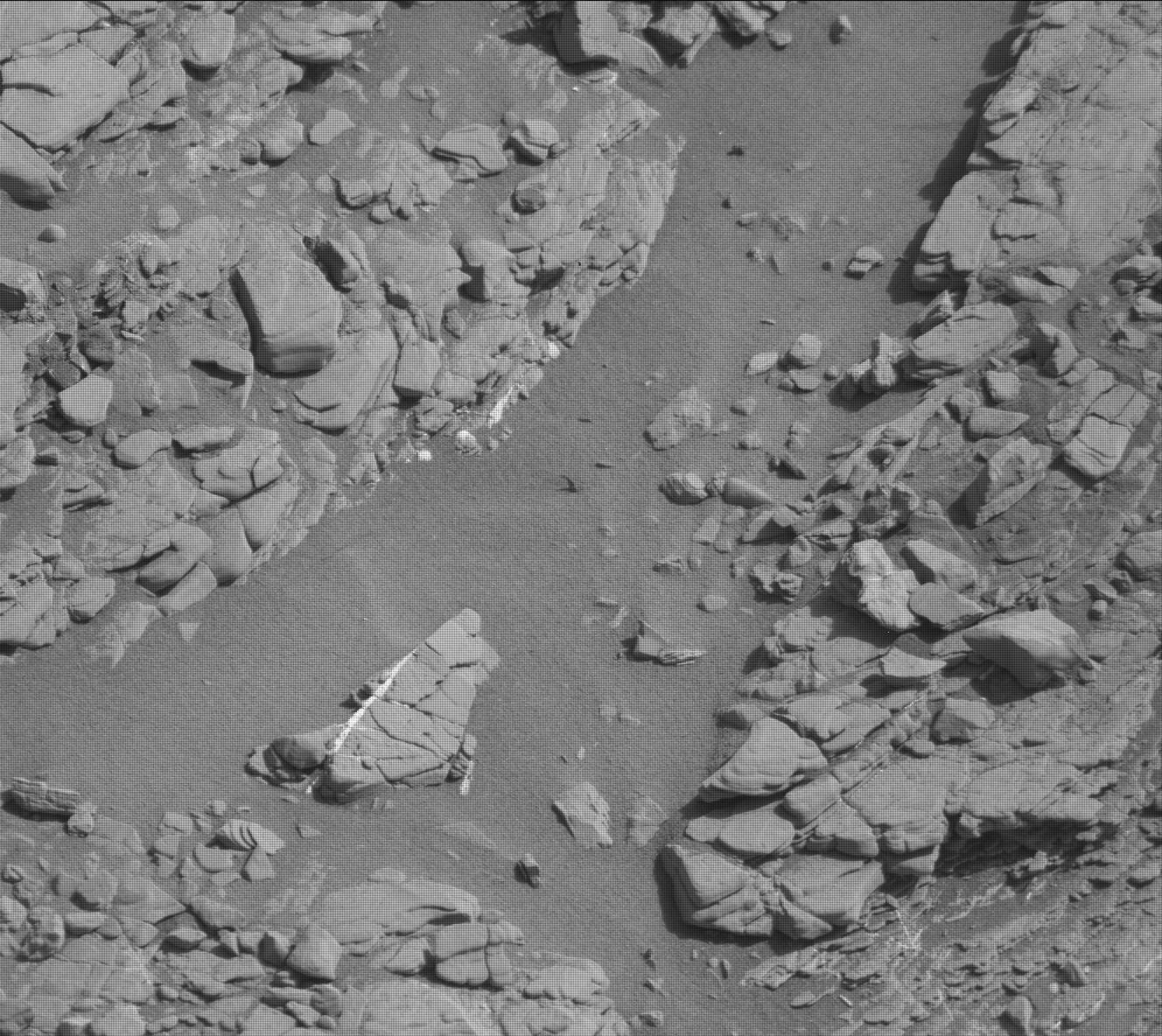 Nasa's Mars rover Curiosity acquired this image using its Mast Camera (Mastcam) on Sol 2491