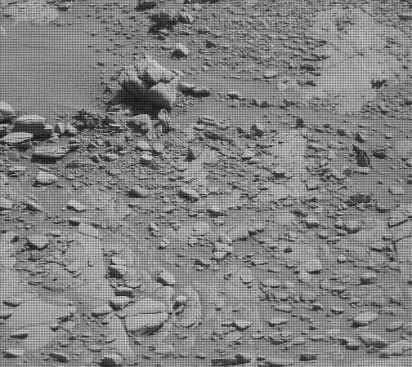 Nasa's Mars rover Curiosity acquired this image using its Mast Camera (Mastcam) on Sol 2492