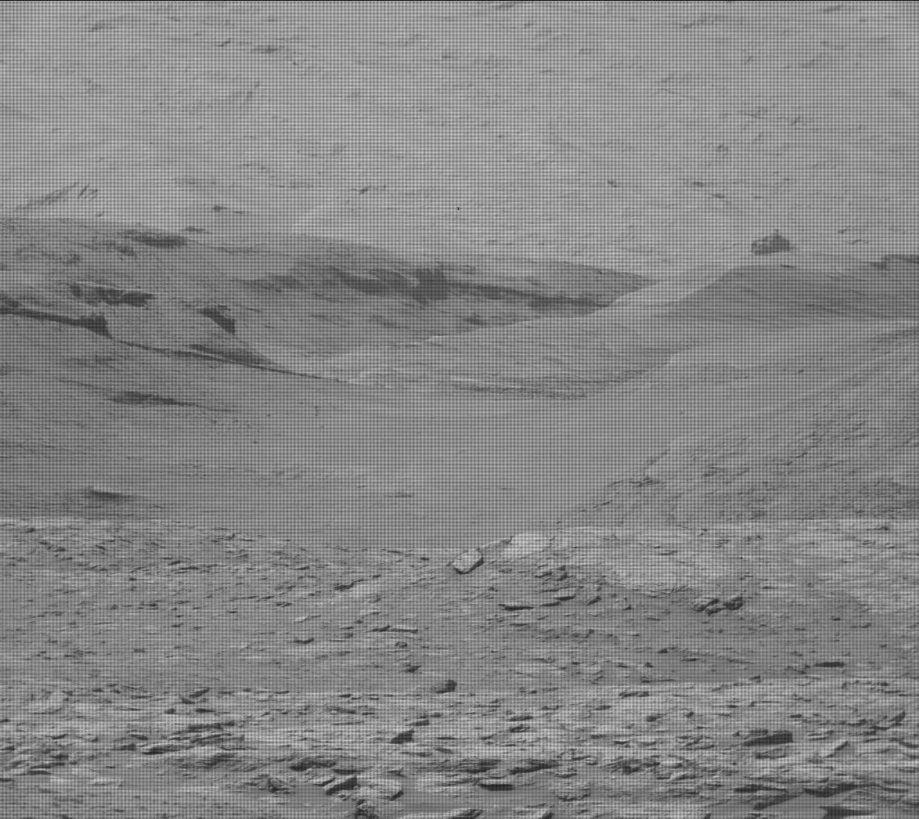 Nasa's Mars rover Curiosity acquired this image using its Mast Camera (Mastcam) on Sol 2495
