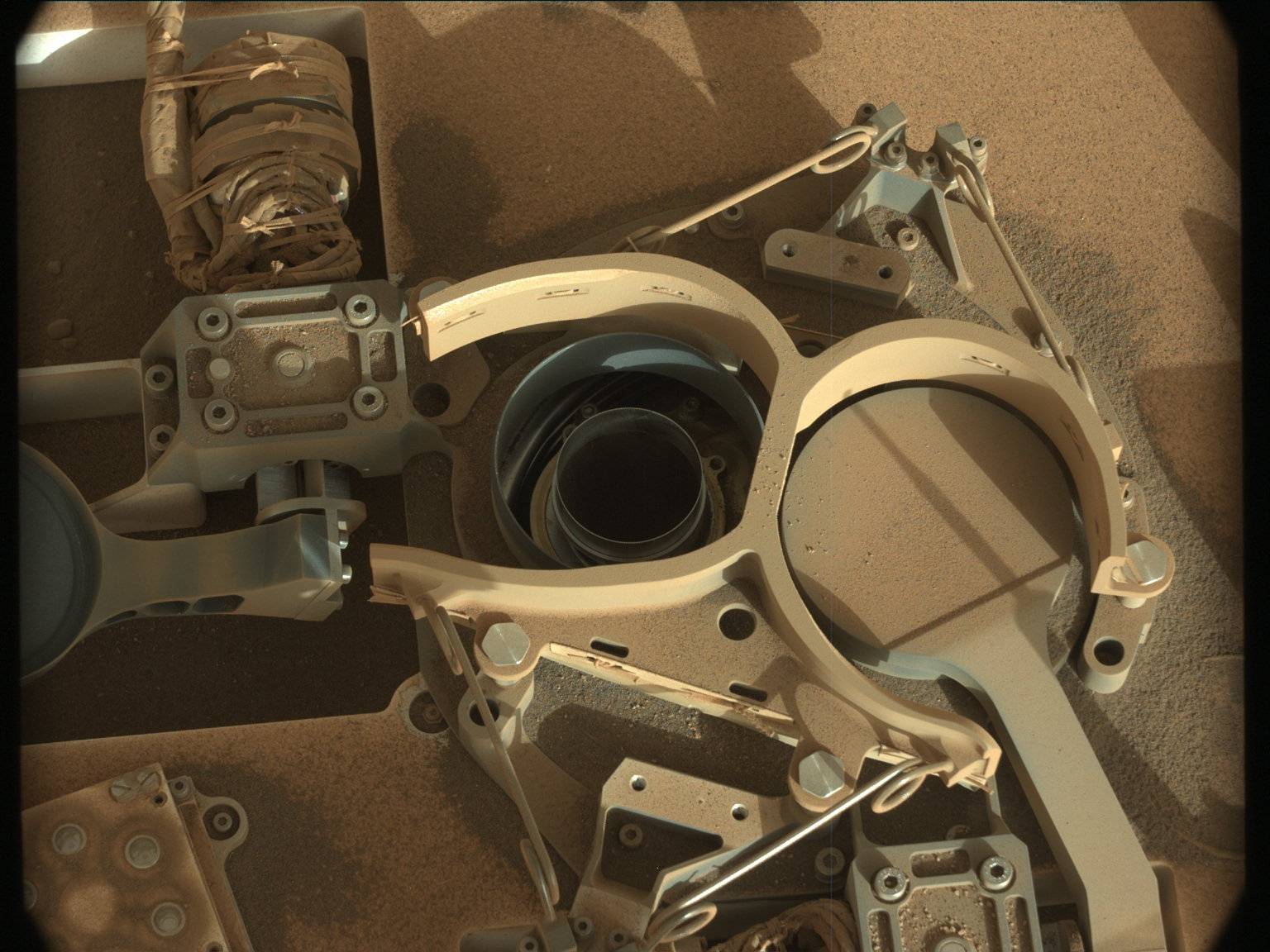 Nasa's Mars rover Curiosity acquired this image using its Mast Camera (Mastcam) on Sol 2497