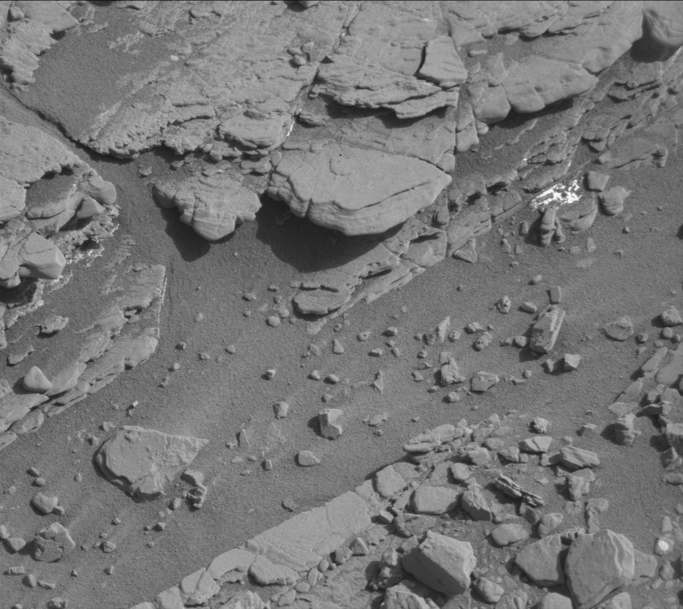 Nasa's Mars rover Curiosity acquired this image using its Mast Camera (Mastcam) on Sol 2498
