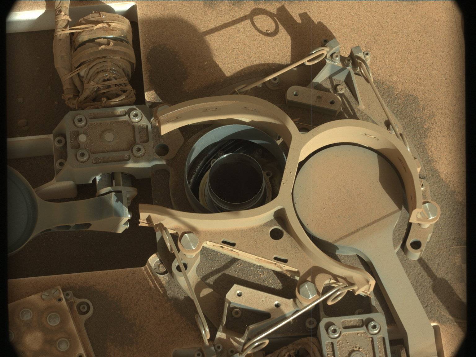 Nasa's Mars rover Curiosity acquired this image using its Mast Camera (Mastcam) on Sol 2500