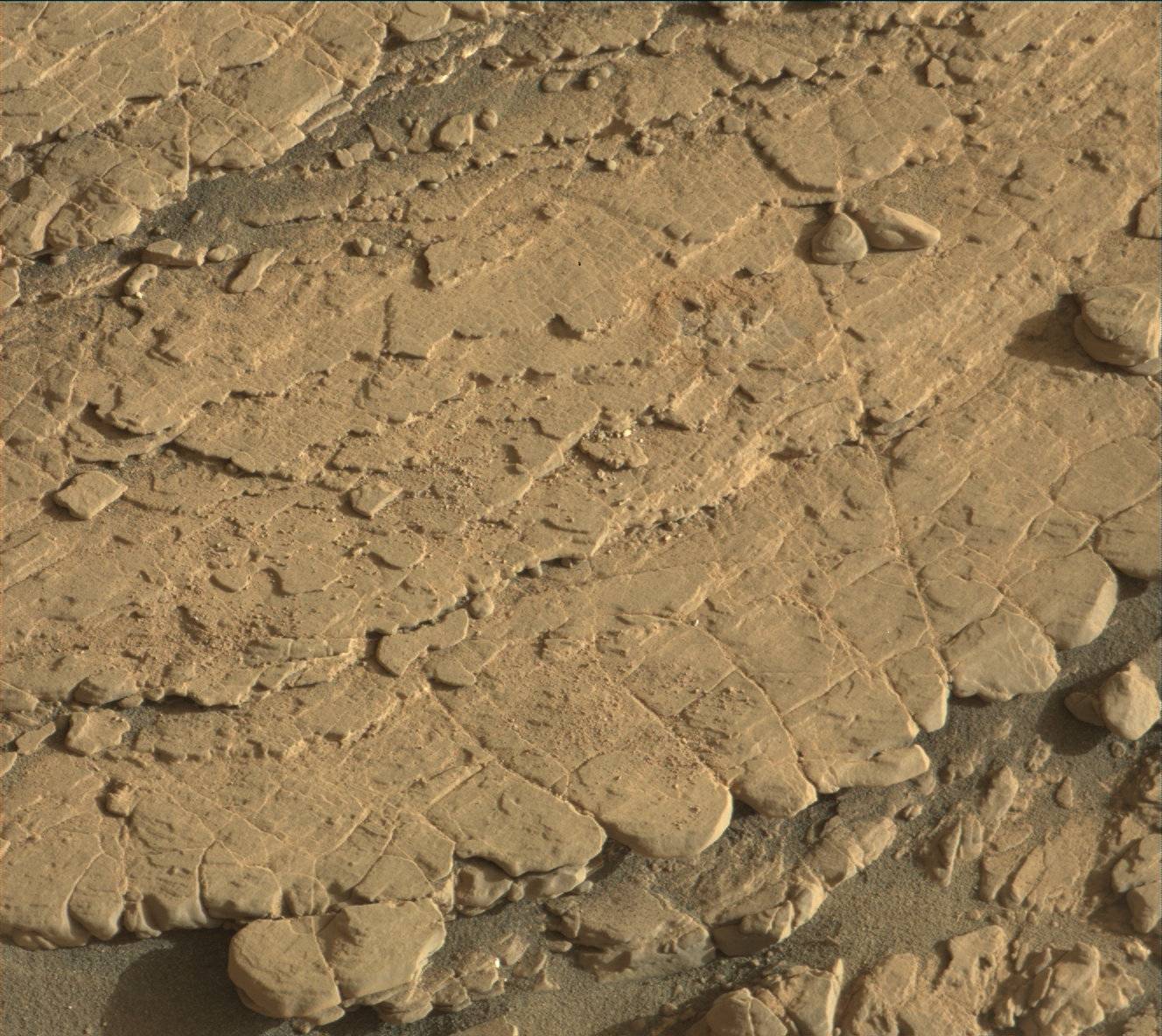Nasa's Mars rover Curiosity acquired this image using its Mast Camera (Mastcam) on Sol 2502