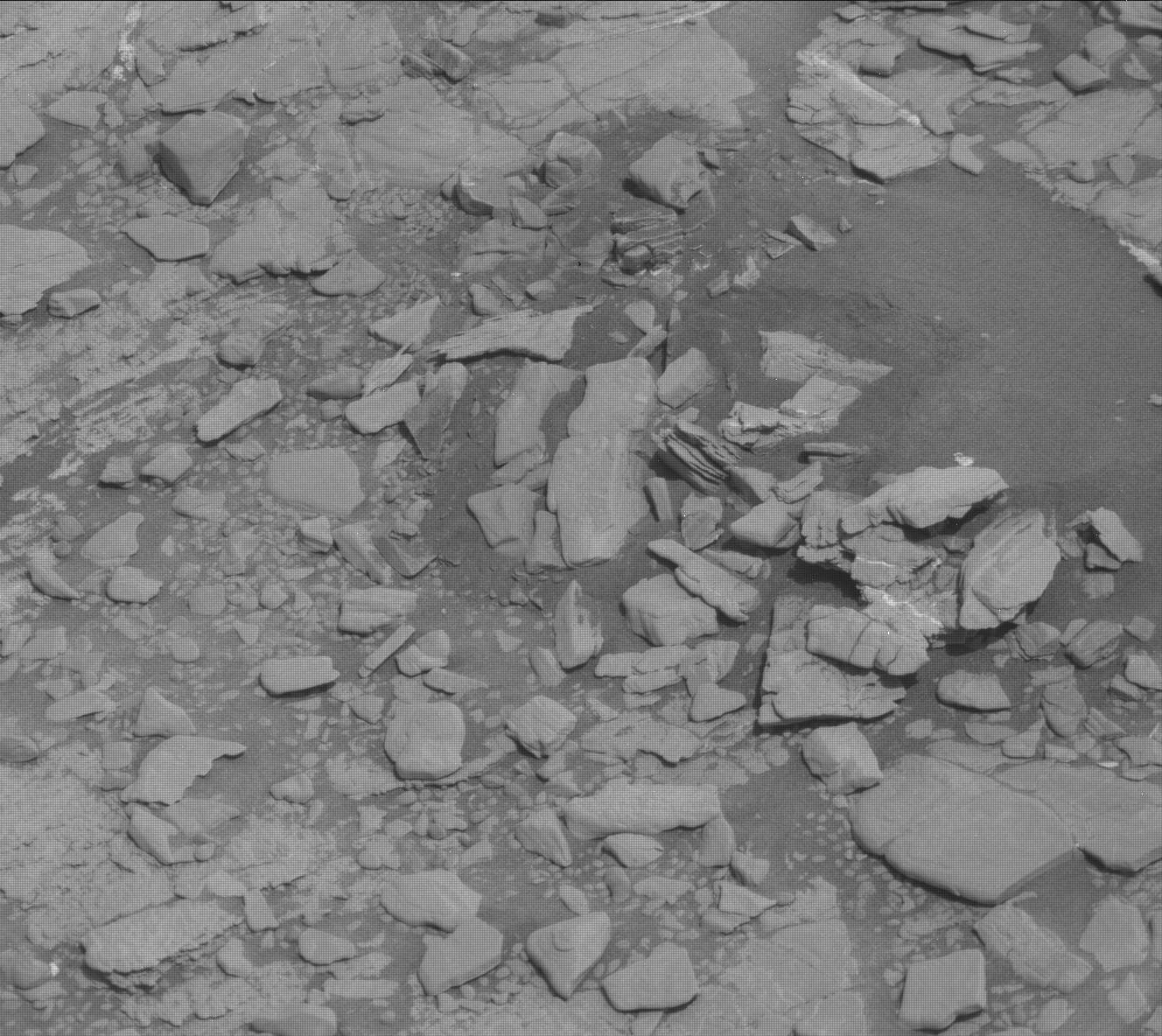 Nasa's Mars rover Curiosity acquired this image using its Mast Camera (Mastcam) on Sol 2504
