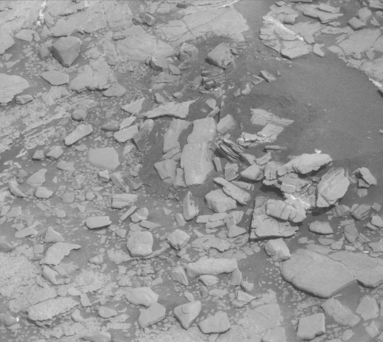 Nasa's Mars rover Curiosity acquired this image using its Mast Camera (Mastcam) on Sol 2504