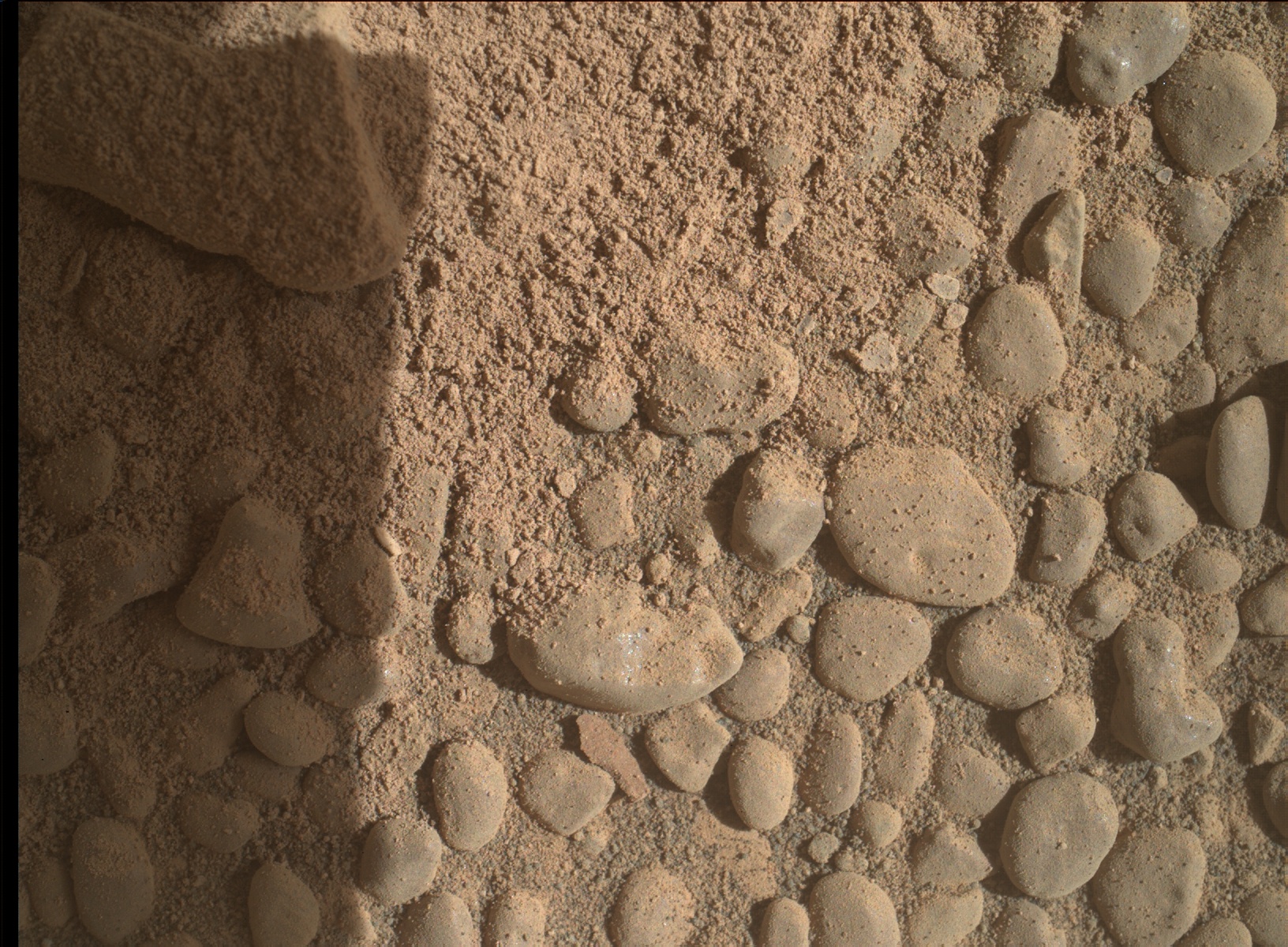 Nasa's Mars rover Curiosity acquired this image using its Mars Hand Lens Imager (MAHLI) on Sol 2523