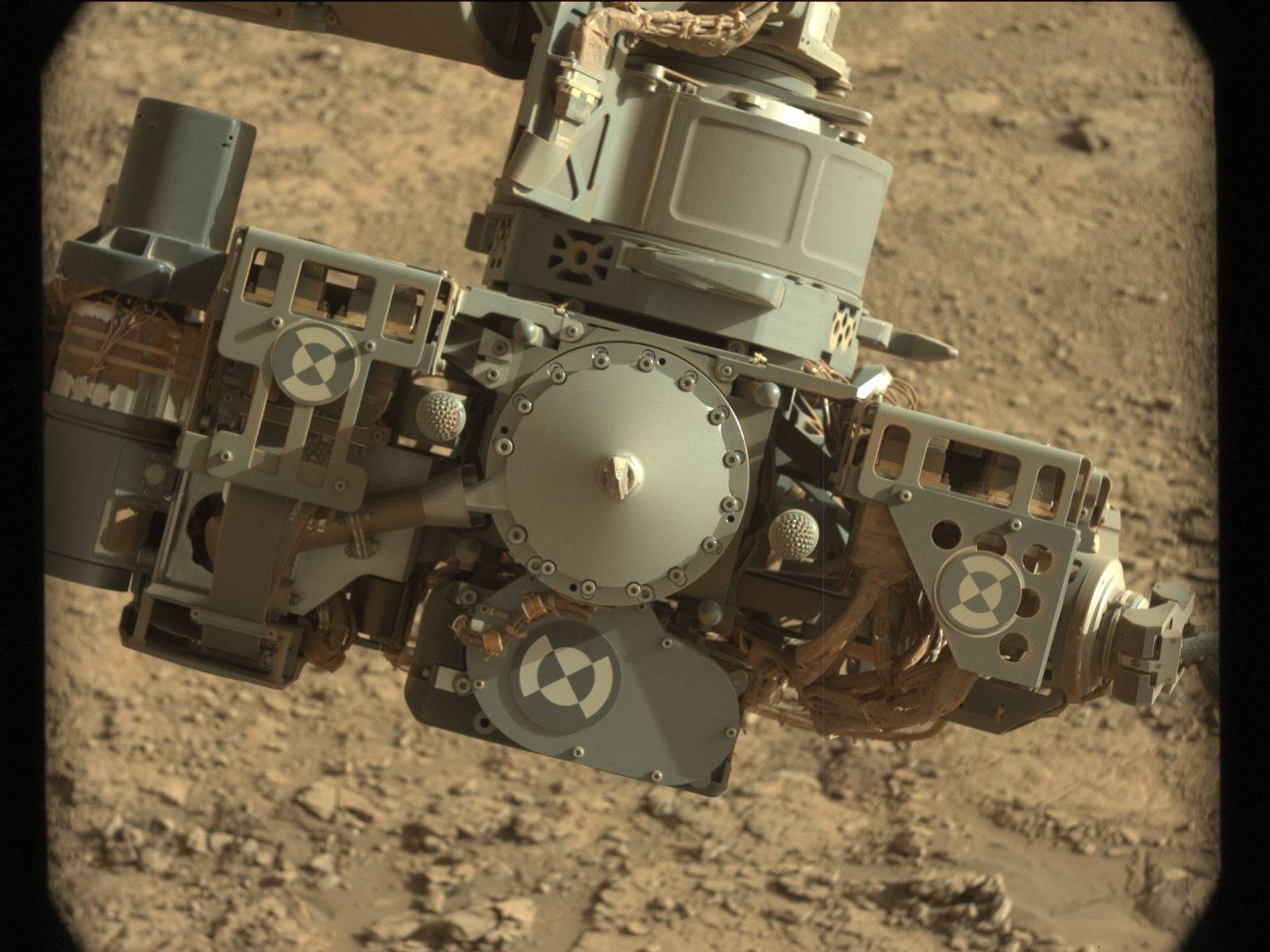 Nasa's Mars rover Curiosity acquired this image using its Mast Camera (Mastcam) on Sol 2524