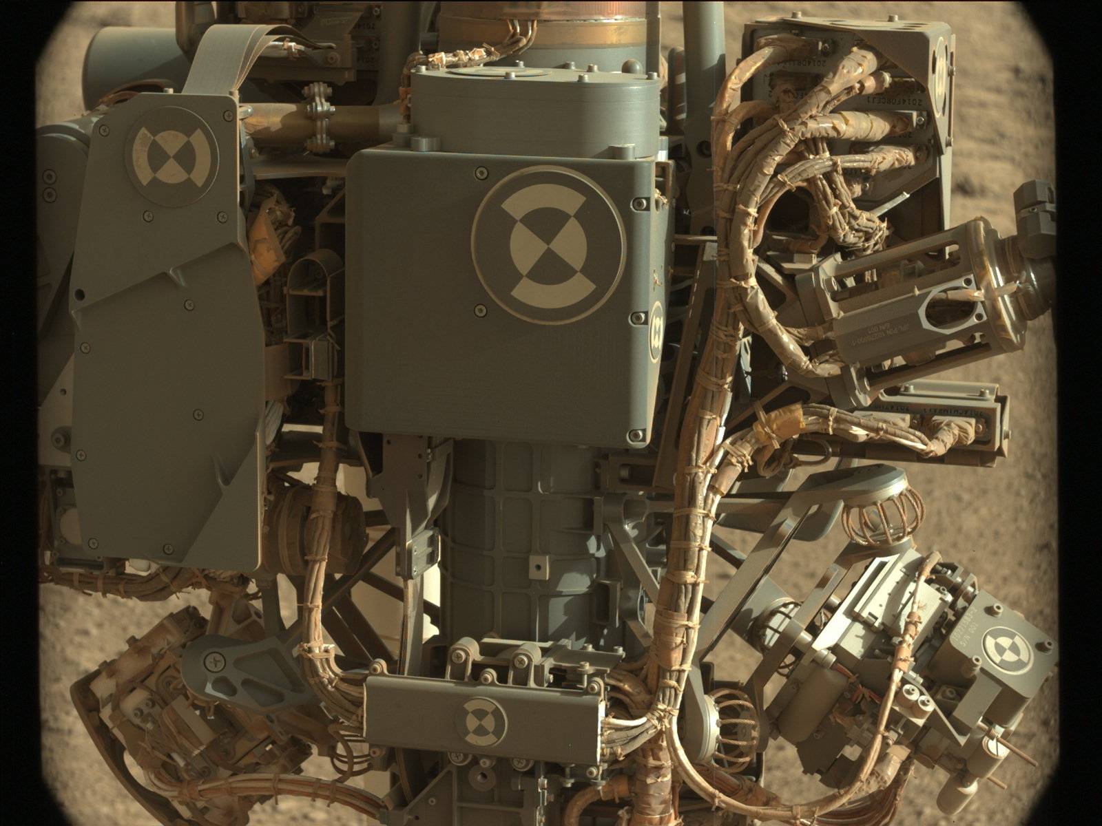 Nasa's Mars rover Curiosity acquired this image using its Mast Camera (Mastcam) on Sol 2524