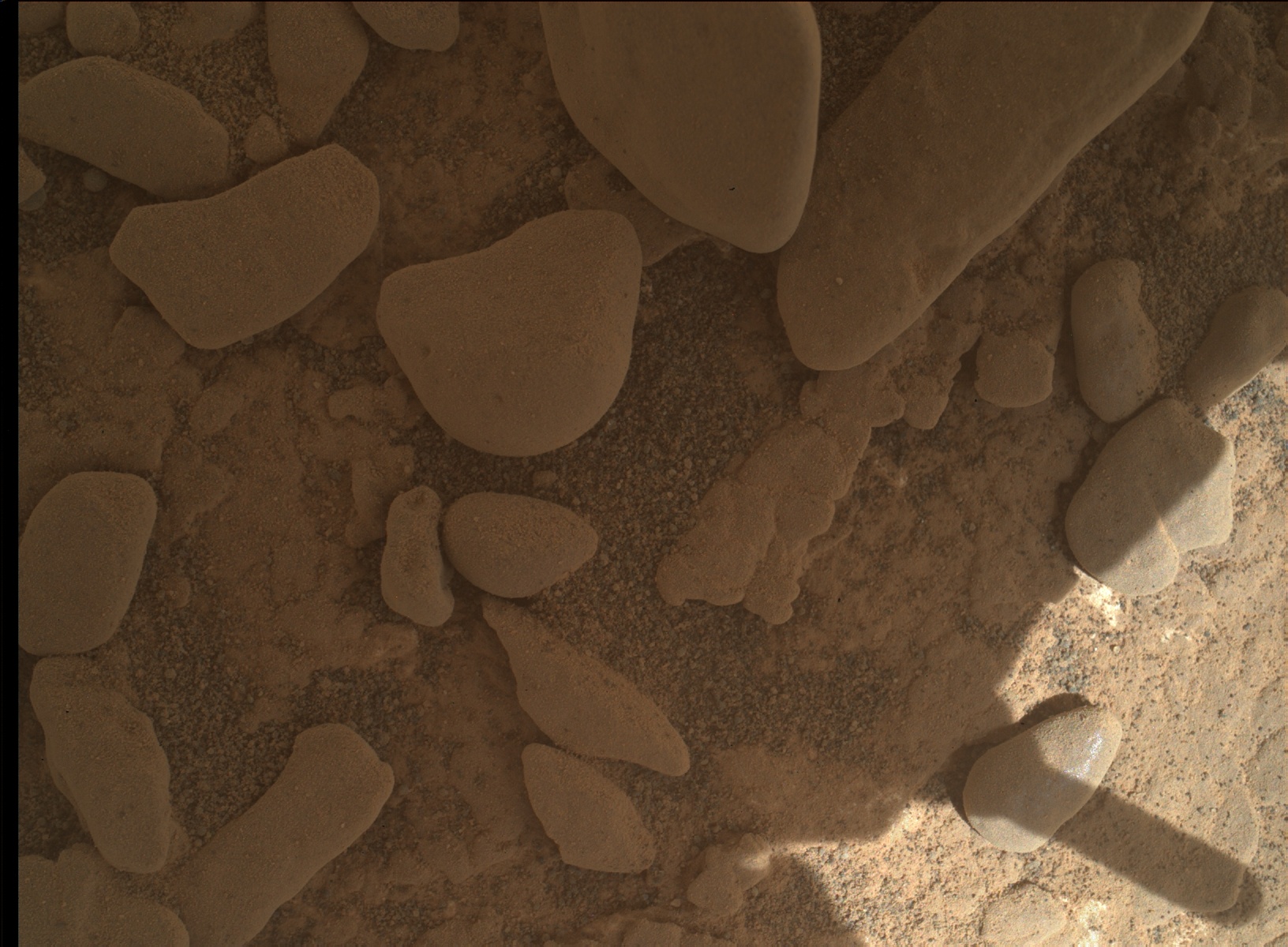 Nasa's Mars rover Curiosity acquired this image using its Mars Hand Lens Imager (MAHLI) on Sol 2526