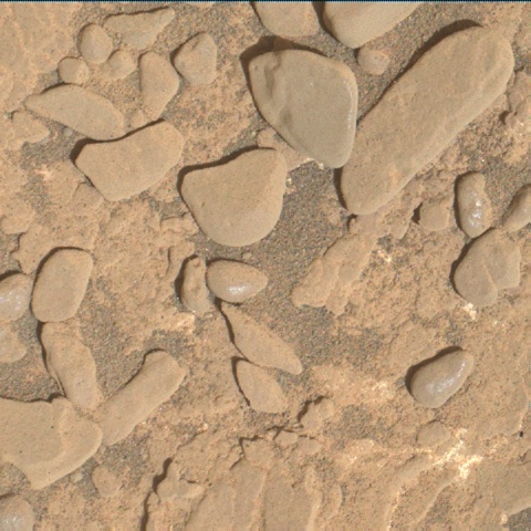 Nasa's Mars rover Curiosity acquired this image using its Mars Hand Lens Imager (MAHLI) on Sol 2526