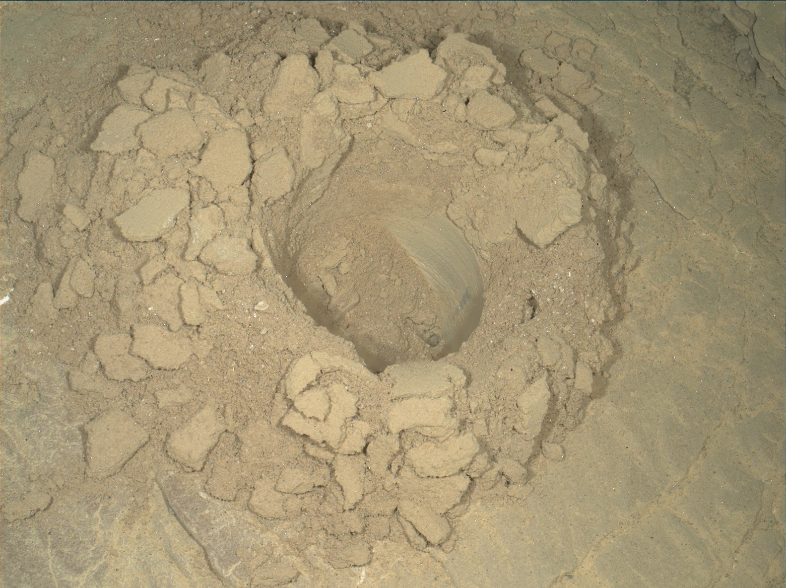Sol 2531 - 2532: Three Portions to Inlet 1 and Straight on till SAM
