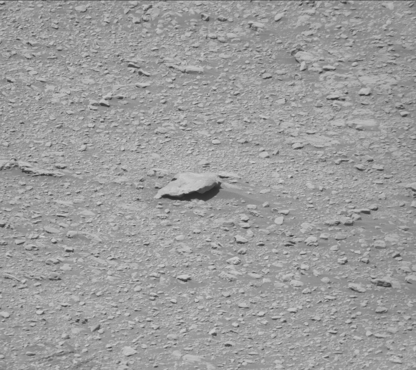 Nasa's Mars rover Curiosity acquired this image using its Mast Camera (Mastcam) on Sol 2550