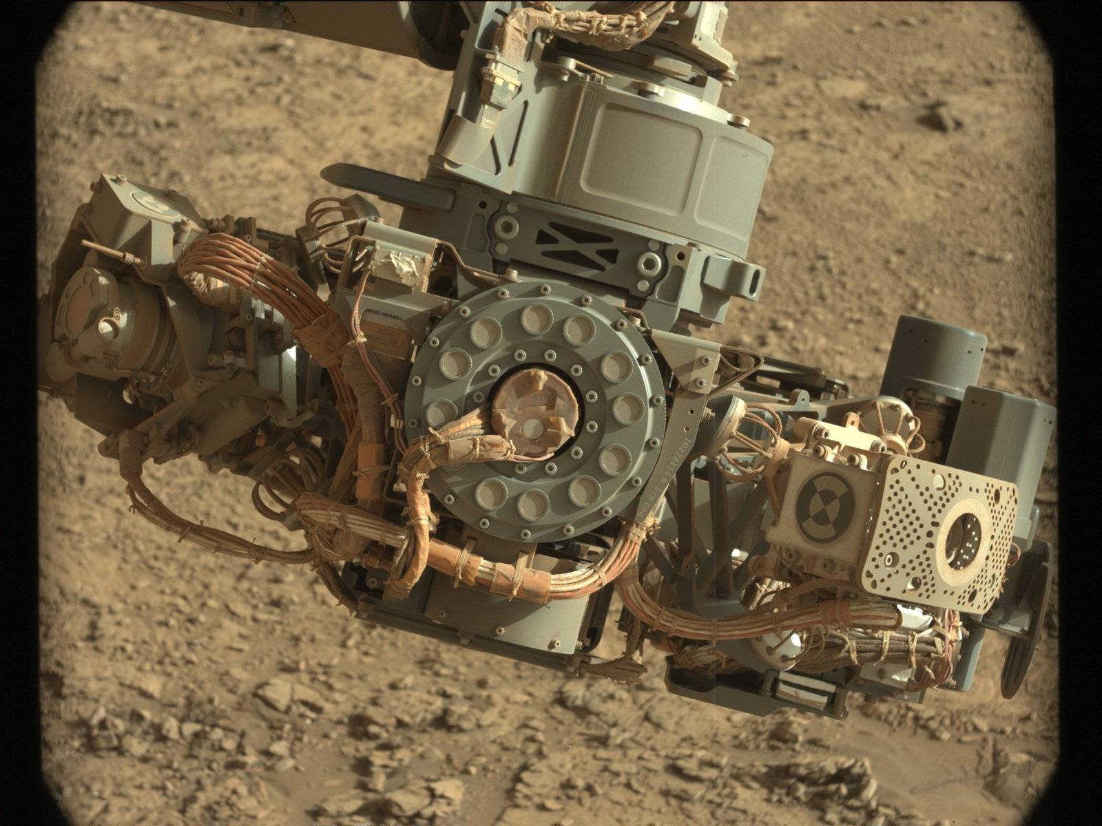 Nasa's Mars rover Curiosity acquired this image using its Mast Camera (Mastcam) on Sol 2551