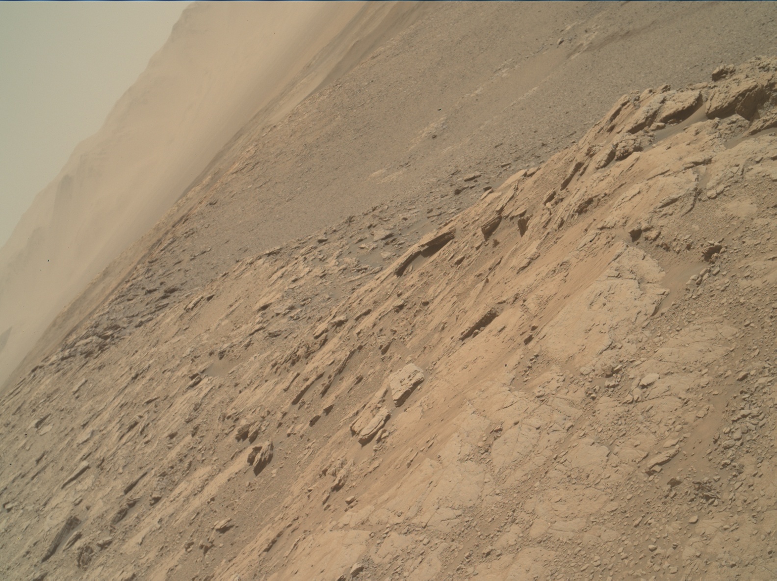 Nasa's Mars rover Curiosity acquired this image using its Mars Hand Lens Imager (MAHLI) on Sol 2553