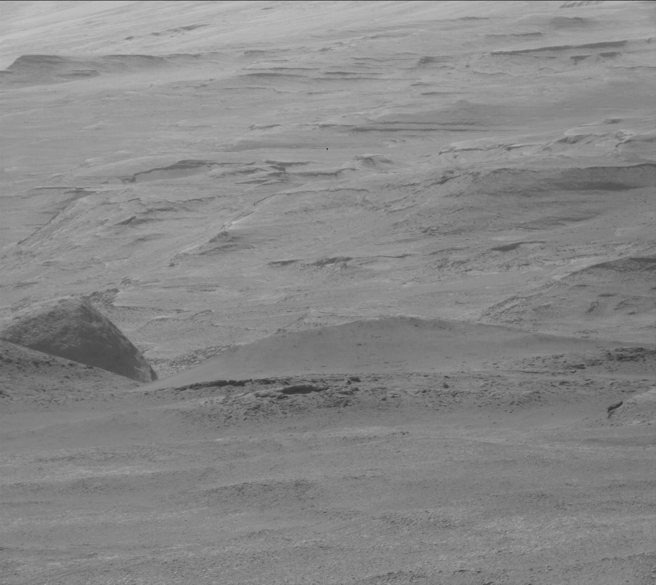 Nasa's Mars rover Curiosity acquired this image using its Mast Camera (Mastcam) on Sol 2555