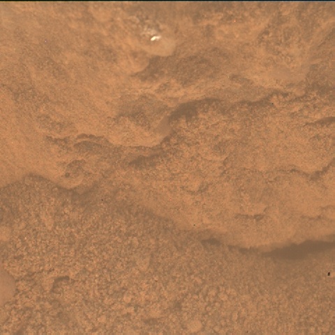 Nasa's Mars rover Curiosity acquired this image using its Mars Hand Lens Imager (MAHLI) on Sol 2557