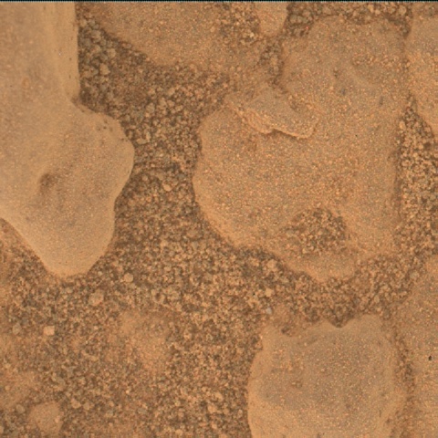 Nasa's Mars rover Curiosity acquired this image using its Mars Hand Lens Imager (MAHLI) on Sol 2563