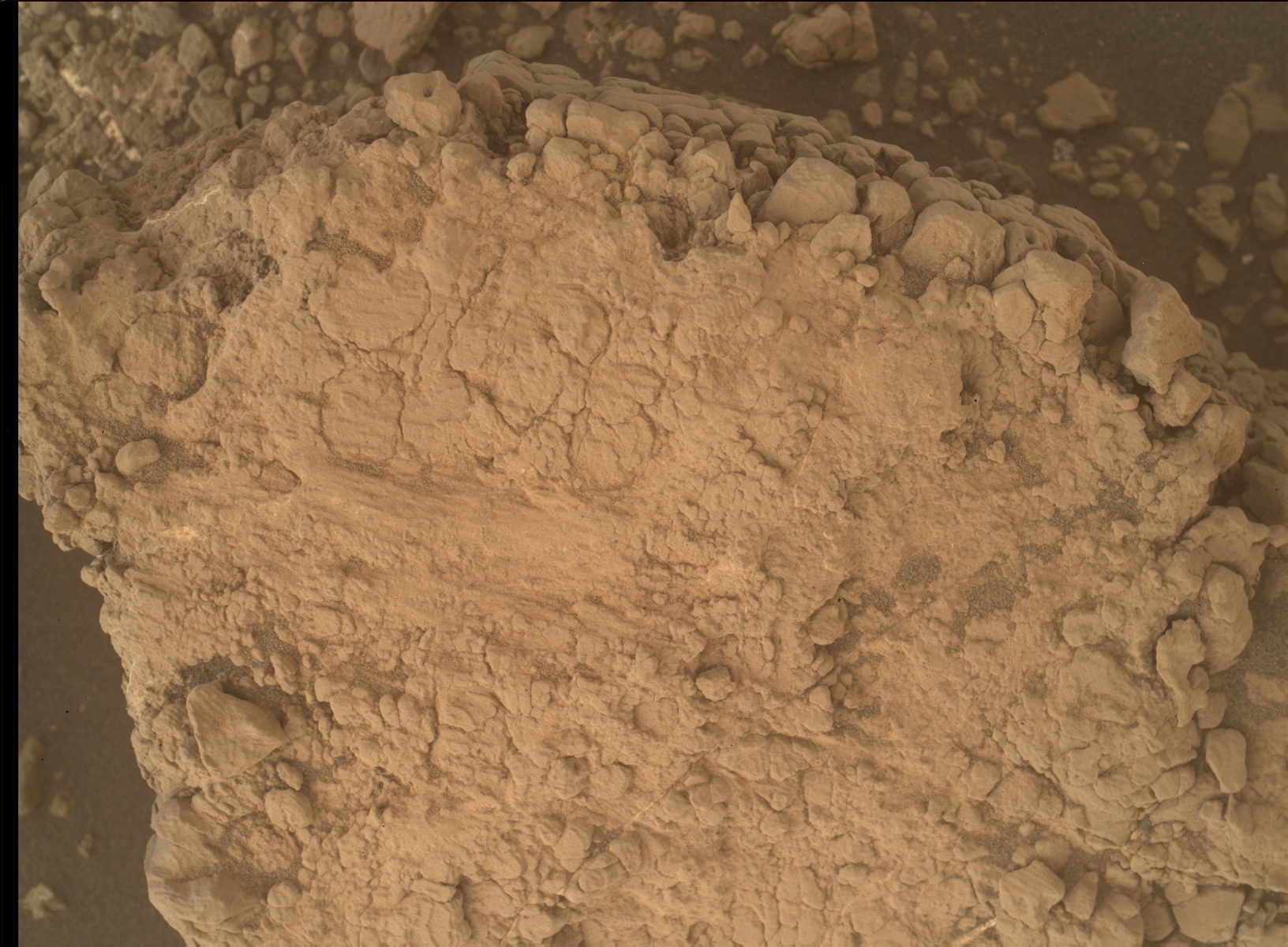 Nasa's Mars rover Curiosity acquired this image using its Mars Hand Lens Imager (MAHLI) on Sol 2567