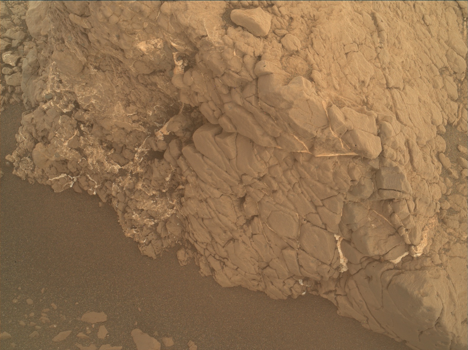 Nasa's Mars rover Curiosity acquired this image using its Mars Hand Lens Imager (MAHLI) on Sol 2568
