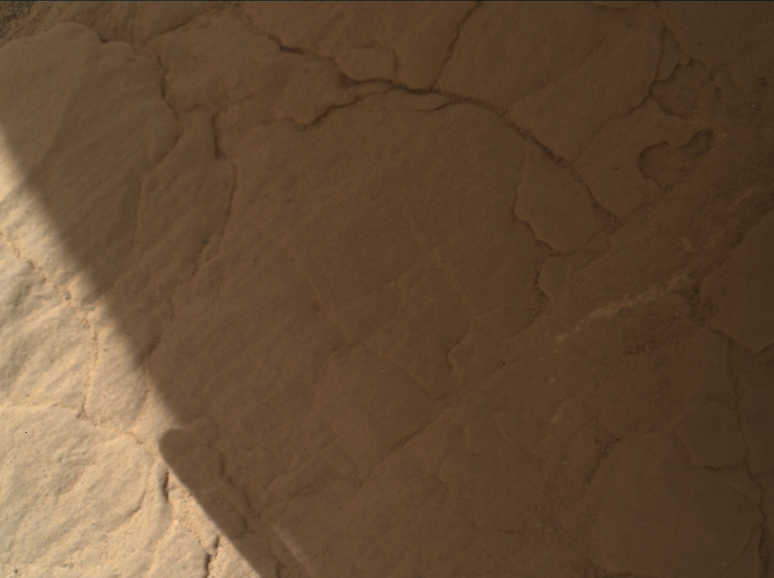 Nasa's Mars rover Curiosity acquired this image using its Mars Hand Lens Imager (MAHLI) on Sol 2570