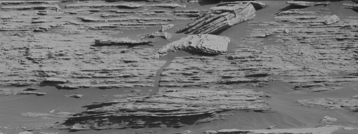 Nasa's Mars rover Curiosity acquired this image using its Mast Camera (Mastcam) on Sol 2572