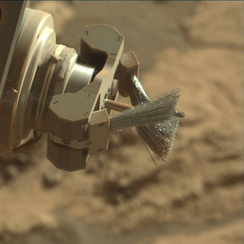 Nasa's Mars rover Curiosity acquired this image using its Mast Camera (Mastcam) on Sol 2574