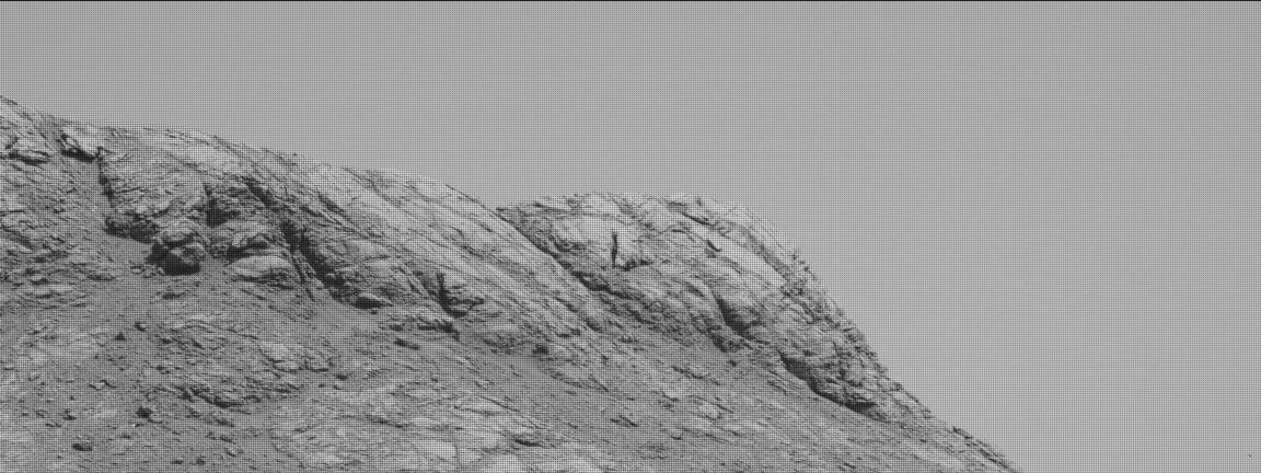Nasa's Mars rover Curiosity acquired this image using its Mast Camera (Mastcam) on Sol 2575