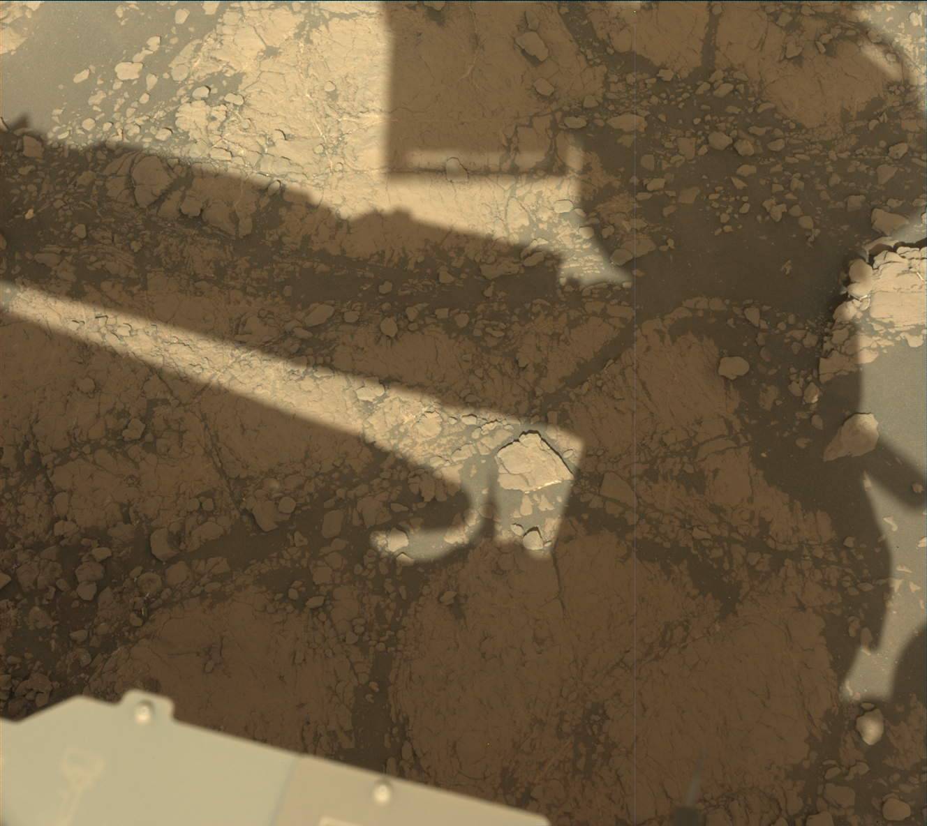 Nasa's Mars rover Curiosity acquired this image using its Mast Camera (Mastcam) on Sol 2575