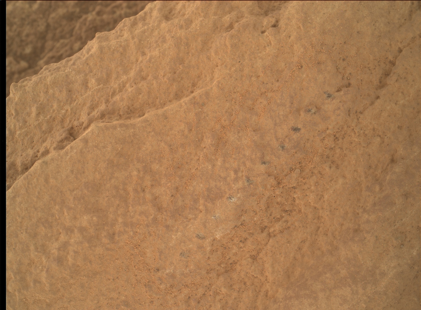 Nasa's Mars rover Curiosity acquired this image using its Mars Hand Lens Imager (MAHLI) on Sol 2579
