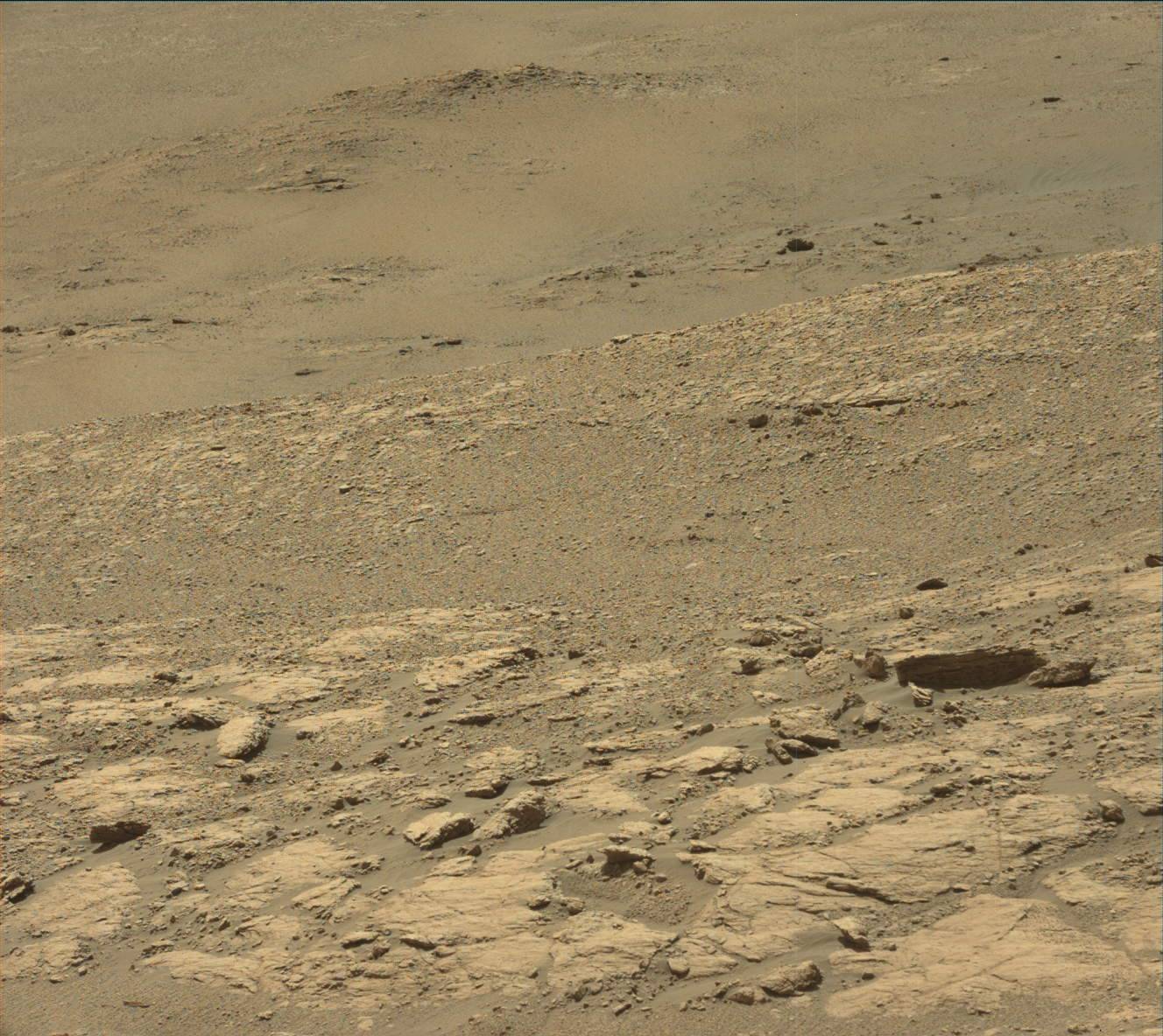 Nasa's Mars rover Curiosity acquired this image using its Mast Camera (Mastcam) on Sol 2582