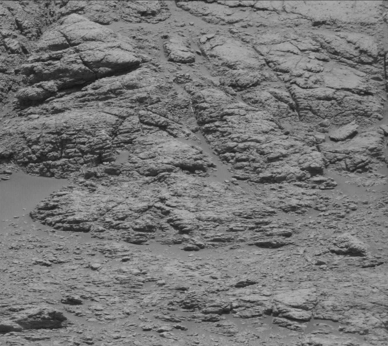 Nasa's Mars rover Curiosity acquired this image using its Mast Camera (Mastcam) on Sol 2584