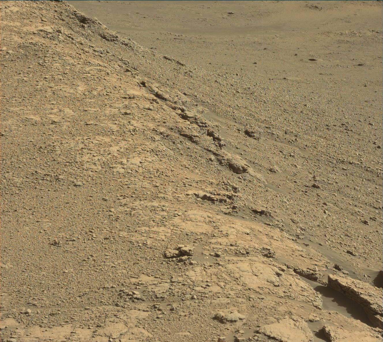 Nasa's Mars rover Curiosity acquired this image using its Mast Camera (Mastcam) on Sol 2586