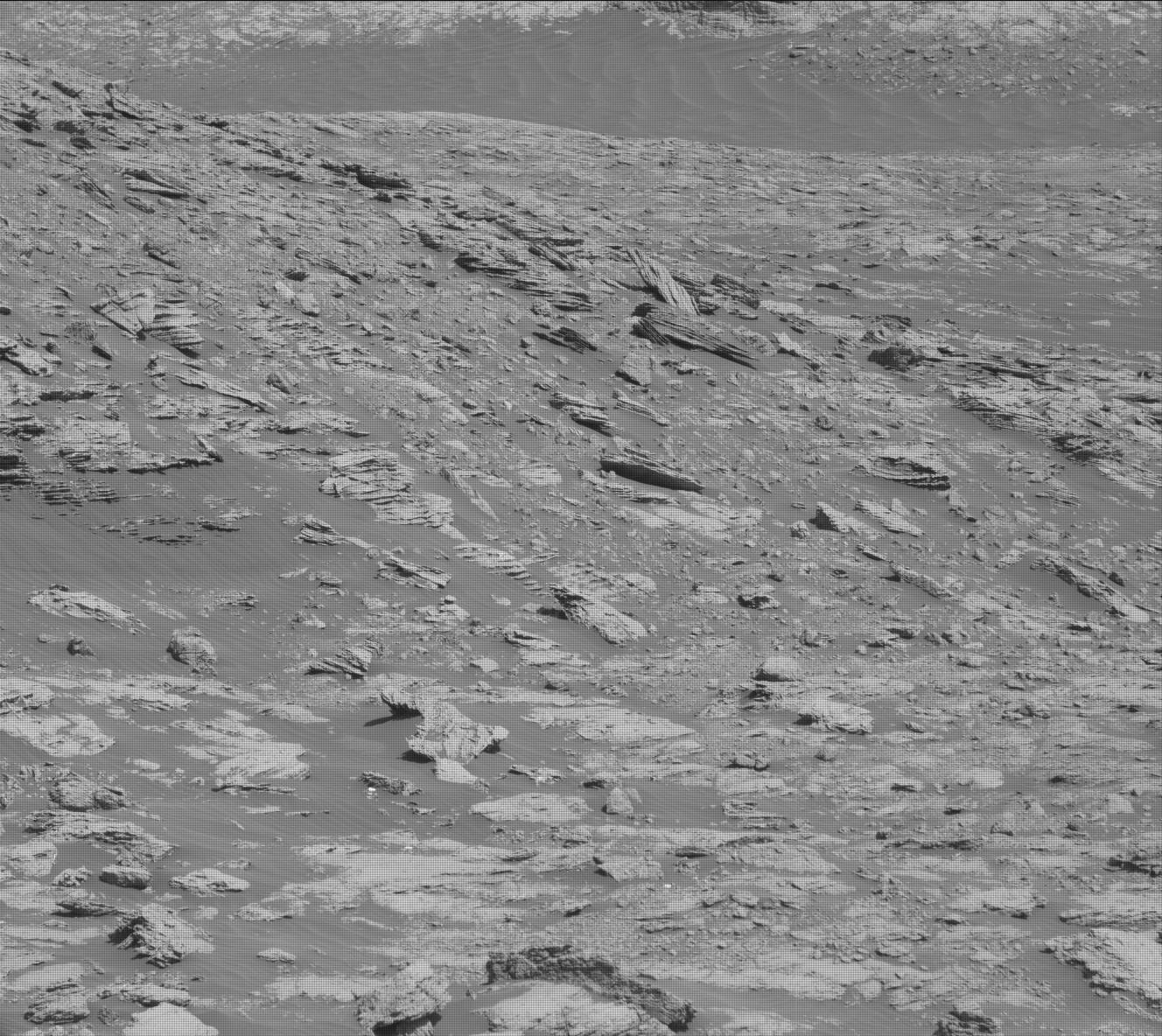 Nasa's Mars rover Curiosity acquired this image using its Mast Camera (Mastcam) on Sol 2588
