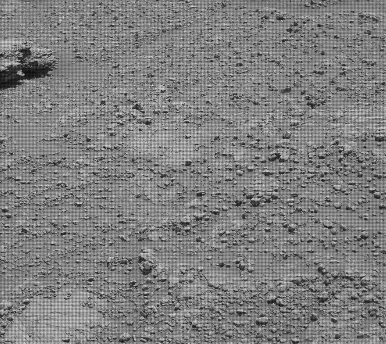 Nasa's Mars rover Curiosity acquired this image using its Mast Camera (Mastcam) on Sol 2588