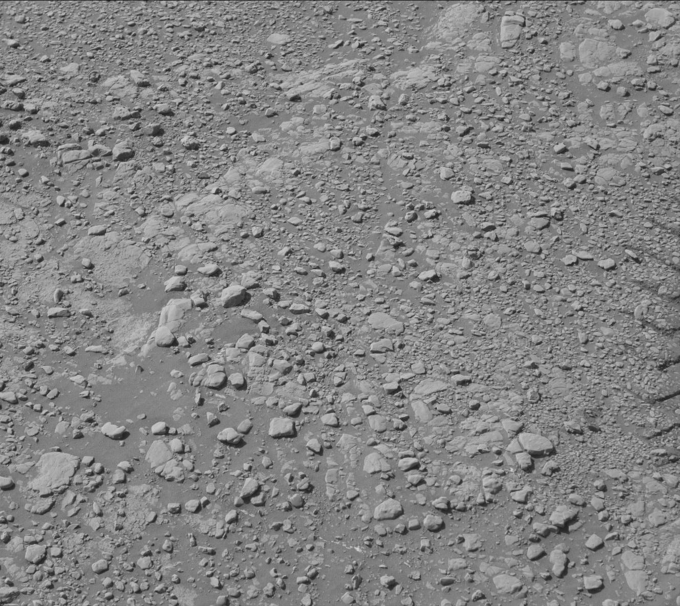 Nasa's Mars rover Curiosity acquired this image using its Mast Camera (Mastcam) on Sol 2589