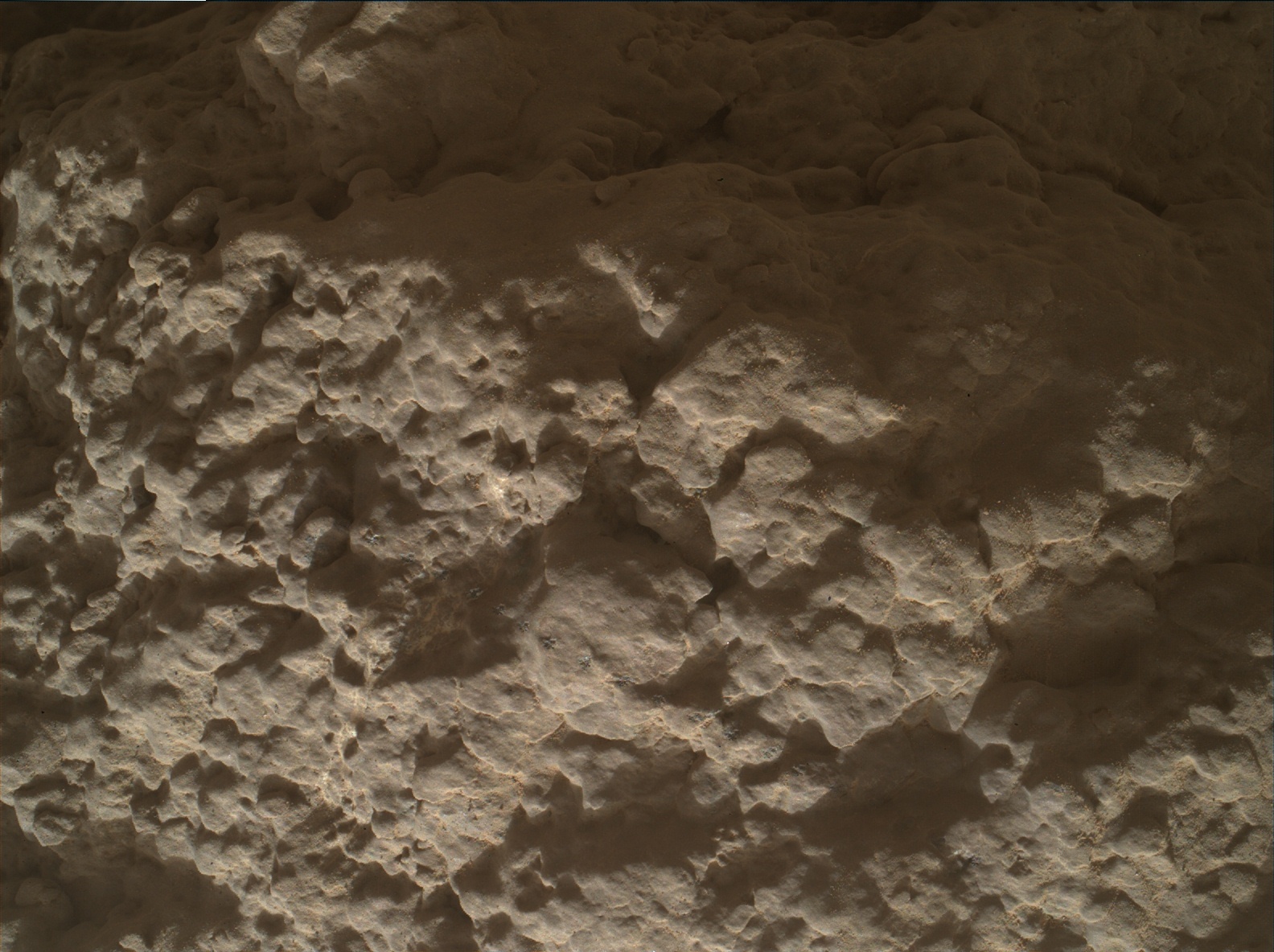 Nasa's Mars rover Curiosity acquired this image using its Mars Hand Lens Imager (MAHLI) on Sol 2589
