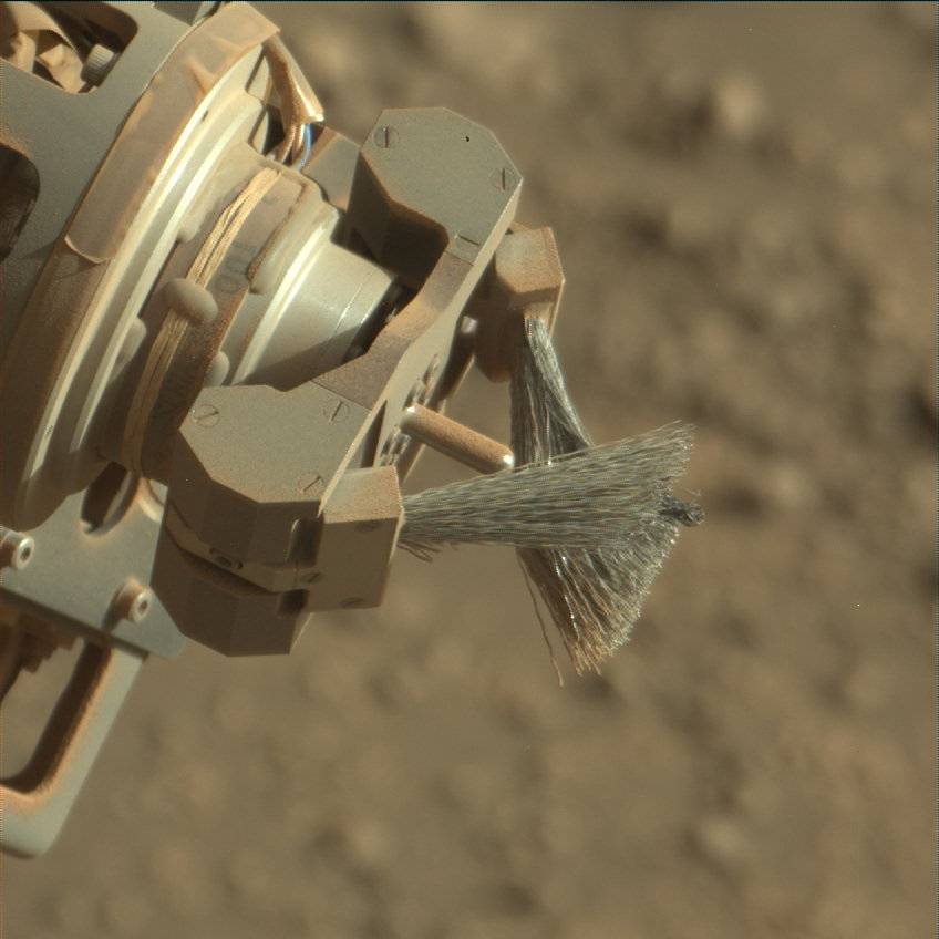 Nasa's Mars rover Curiosity acquired this image using its Mast Camera (Mastcam) on Sol 2591