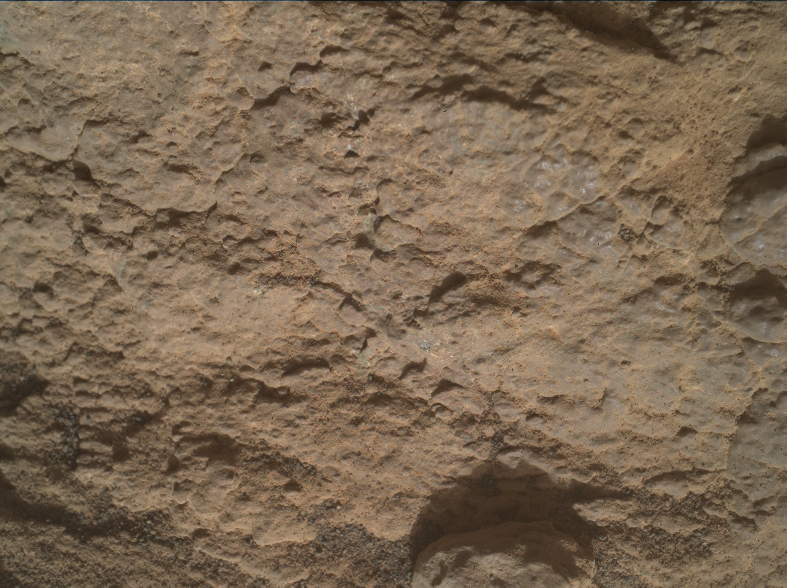Nasa's Mars rover Curiosity acquired this image using its Mars Hand Lens Imager (MAHLI) on Sol 2591