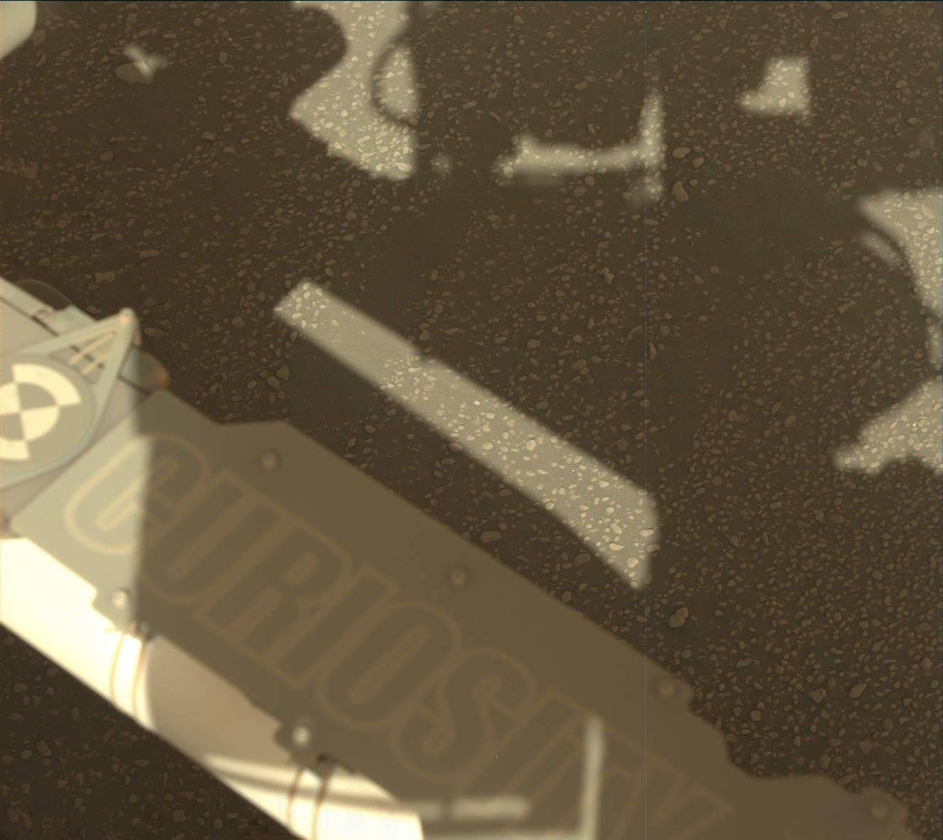Nasa's Mars rover Curiosity acquired this image using its Mast Camera (Mastcam) on Sol 2593