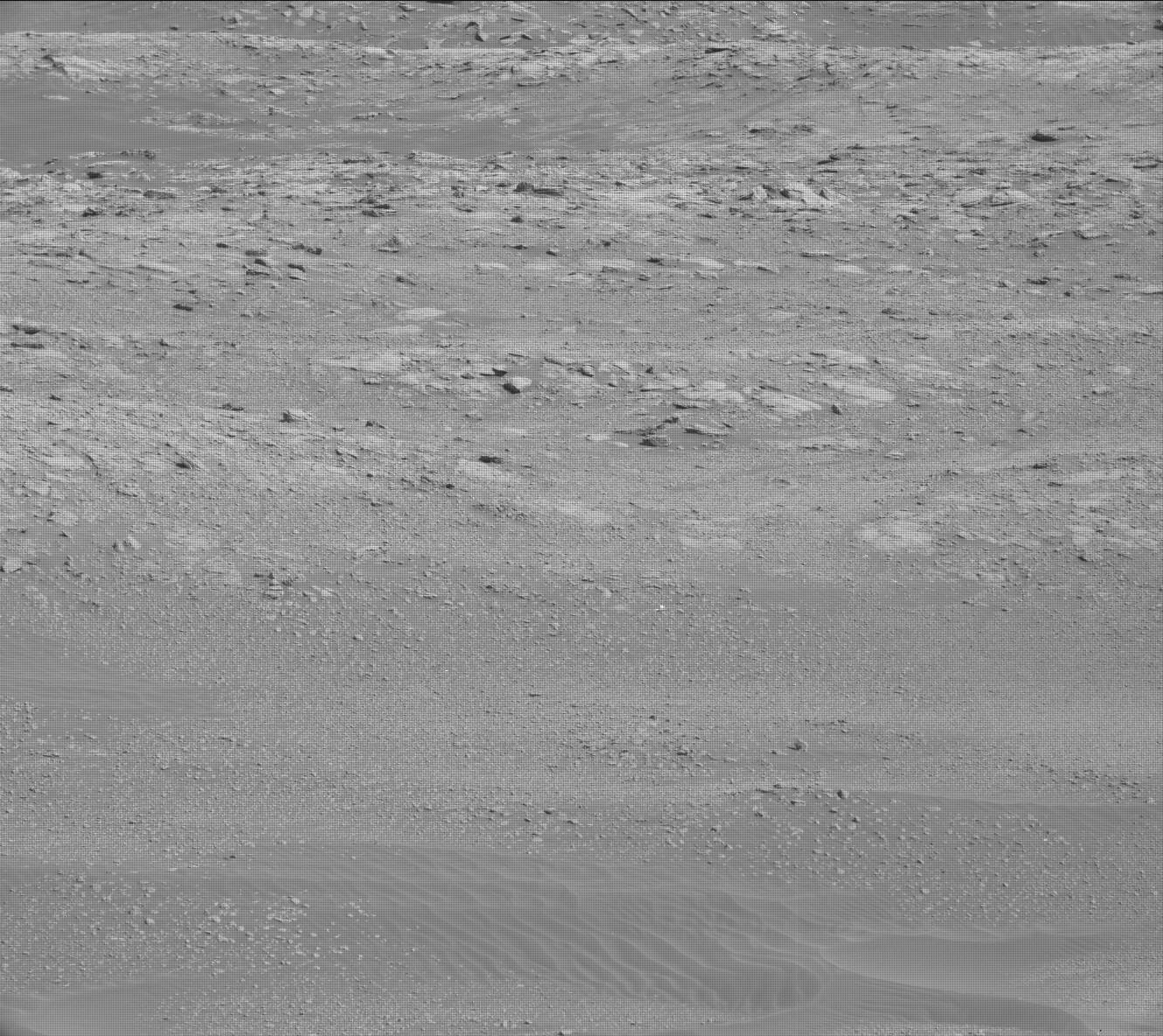 Nasa's Mars rover Curiosity acquired this image using its Mast Camera (Mastcam) on Sol 2593