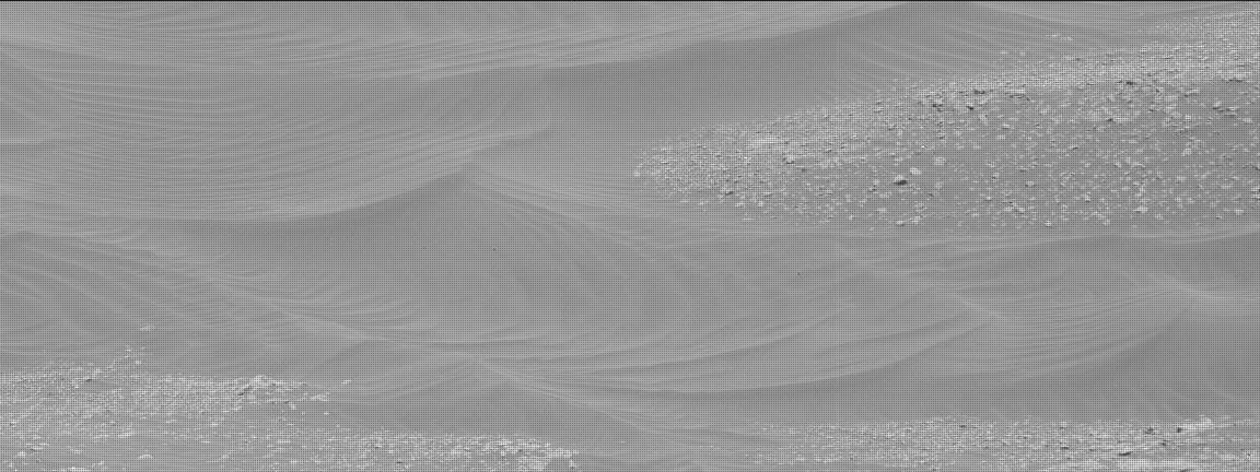 Nasa's Mars rover Curiosity acquired this image using its Mast Camera (Mastcam) on Sol 2595