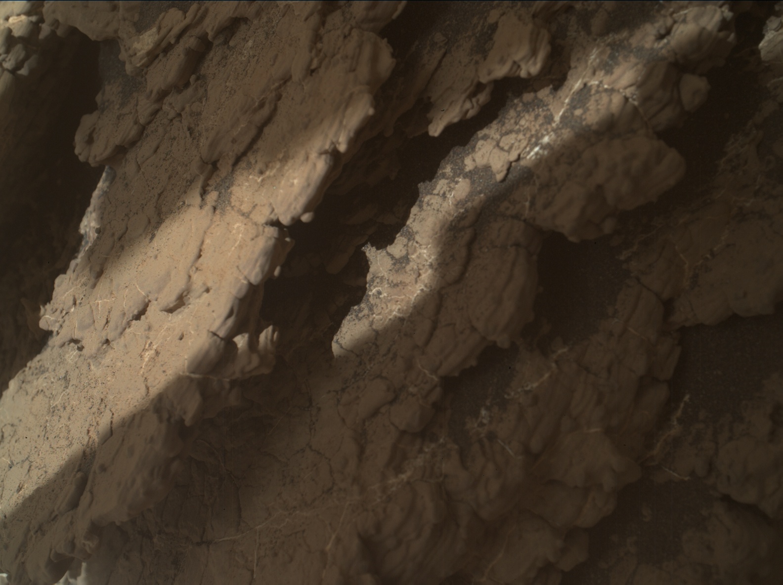 Nasa's Mars rover Curiosity acquired this image using its Mars Hand Lens Imager (MAHLI) on Sol 2606